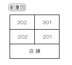 本橋ビルの区画図