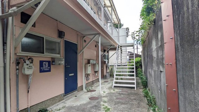 カーサ鈴蘭台Ⅱのエントランス