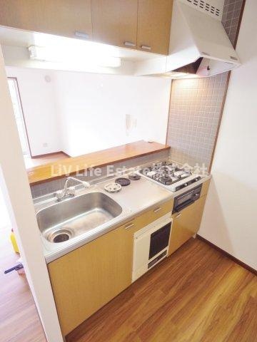 第３ゼルコバマンションのキッチン