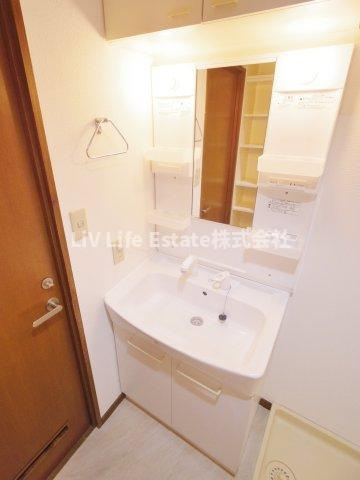 第３ゼルコバマンションの洗面所