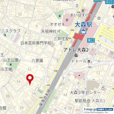 【地図】 | ガーデンホーム山王ヒルズ