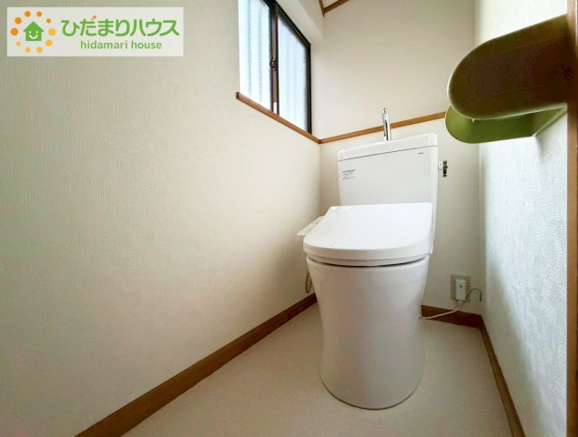 常陸太田市幡町　中古戸建のトイレ|トイレは1F、2F共に完備！取り合いになることがありませんね(^^)/