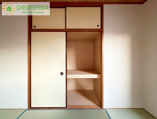 常陸太田市幡町　中古戸建の収納|押入付きの和室で収納力も安心です。
