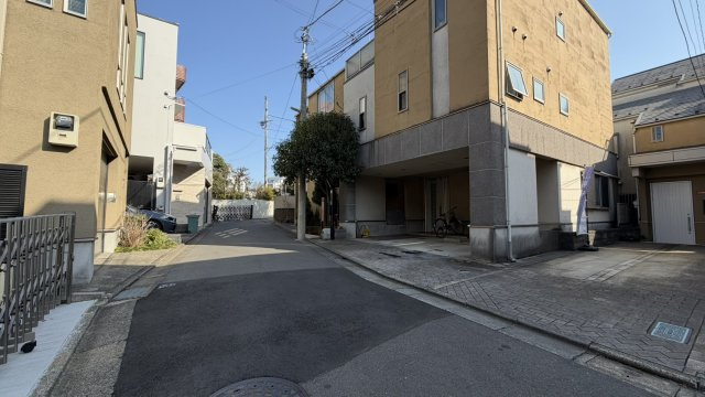 6/4　話ありの前面道路含む現地写真
