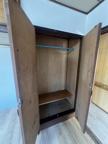 舞子台2区分アパートの収納