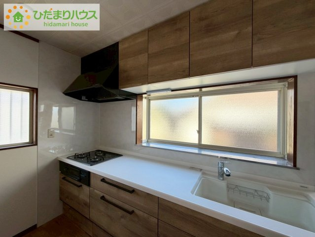 ひたちなか市海門町2丁目　中古戸建　のキッチン|お料理に集中したい方向けの独立キッチン！