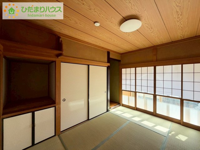 ひたちなか市海門町2丁目　中古戸建　の和室|すぐ横になれる和室は、みんなの憩いの場(*^-^*)