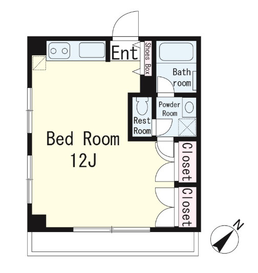 Mon-Reposの間取り
