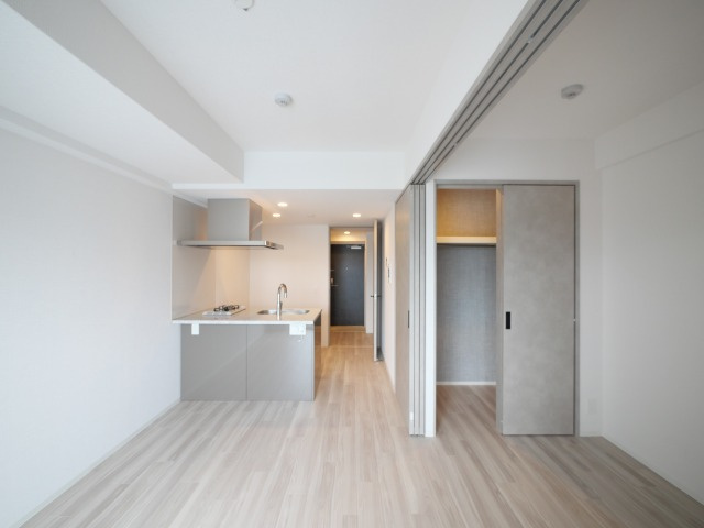 大阪市福島区吉野４丁目の賃貸マンションの居間・リビング