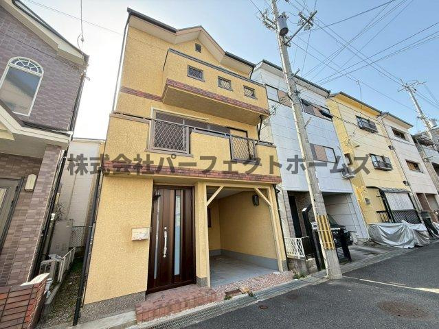 打上宮前町戸建　賃貸の外観|外観もきれいです