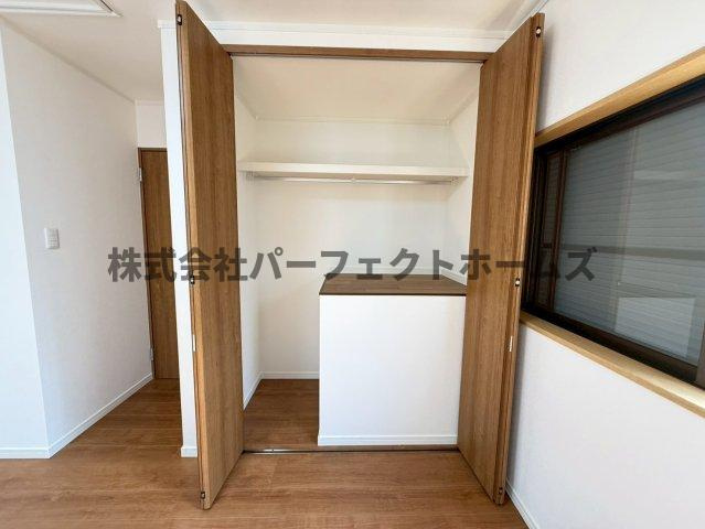 打上宮前町戸建　賃貸の収納|十分な収納スペースがあります