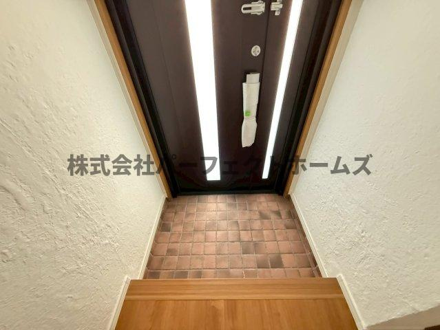 打上宮前町戸建　賃貸の玄関|落ち着いた玄関です