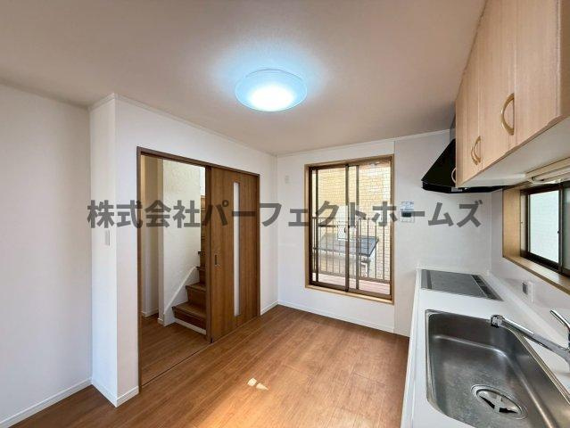 打上宮前町戸建　賃貸のキッチン|きれいなキッチンです