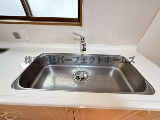 打上宮前町戸建　賃貸のキッチン|使いやすいキッチンです