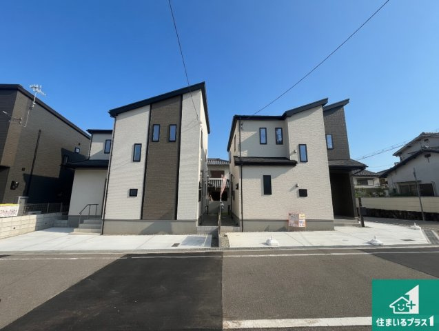 明石市大久保町高丘　新築一戸建ての外観|安心の10年保証！外観を美しく保ち、雨水で汚れを落とします！気になることがありましたら、お気軽にお問い合わせください！