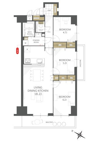 サーパス古三津の画像
