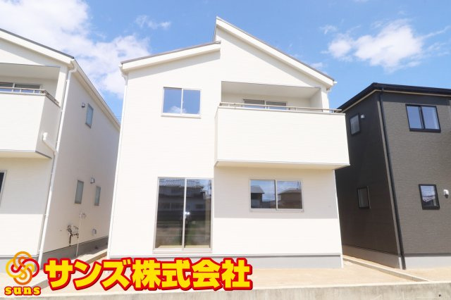 郡山市大槻町字前畑　　　2号棟　　　小山田小学校、大槻中学区　の外観|北西側から見た外観