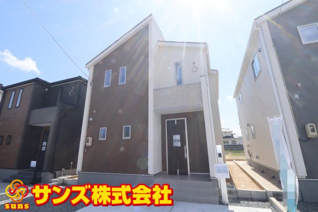 郡山市大槻町字前畑　　　2号棟　　　小山田小学校、大槻中学区　の外観|南側から見た外観