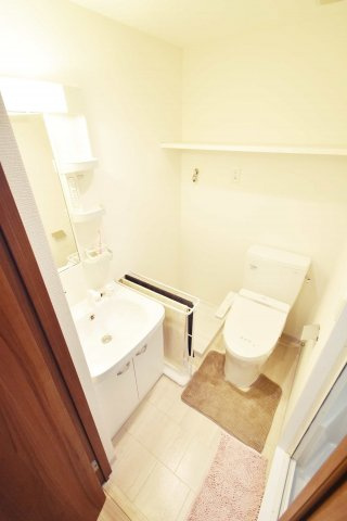 メゾンキコー難波南の洗面所