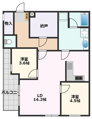 【間取り】 | カーサ千里山