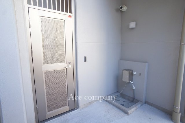 【その他共用部分】 | エスリード八尾駅前ザ・フロント | マンション敷地内にペットの足洗い場完備です☆