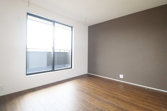 郡山市大槻町字前畑　　　３号棟　　　小山田小学校、大槻中学区　の洋室|※同社施工例