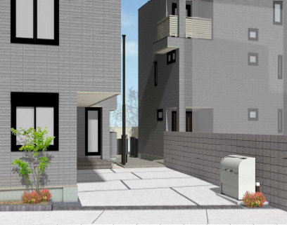 （仮称）雪ノ下1丁目メゾンのエントランス