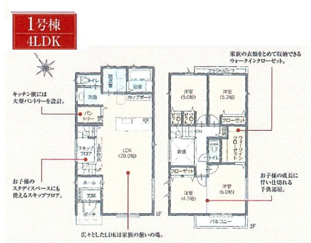 羽村市羽中2丁目　新築戸建全3棟