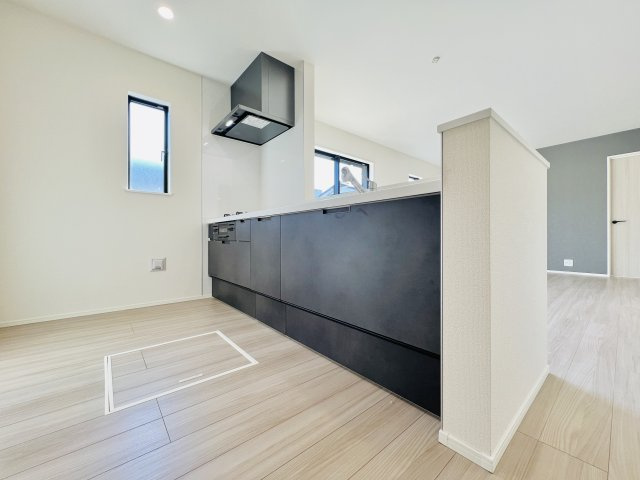 前橋六供町1丁目のキッチン|作業スペースも広く、お料理も快適にできるキッチン♪