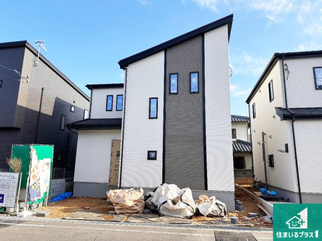 明石市大久保町高丘　新築一戸建ての外観|現在建築中！落ち着いた街並みで新生活を始めることが出来そう！周辺の物件も併せてご紹介させて頂きます！