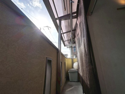 【その他】 | 西院西貝川町　中古戸建 | 屋根付きで急な雨でも洗濯物が安心です♪