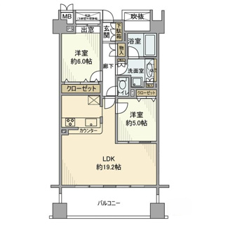 【間取り】 | ベイサイドステージ東京 | 間取りです。