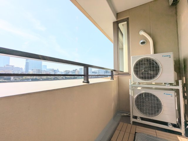 クレッセント東京ヴュータワーのバルコニー|～バルコニー写真～