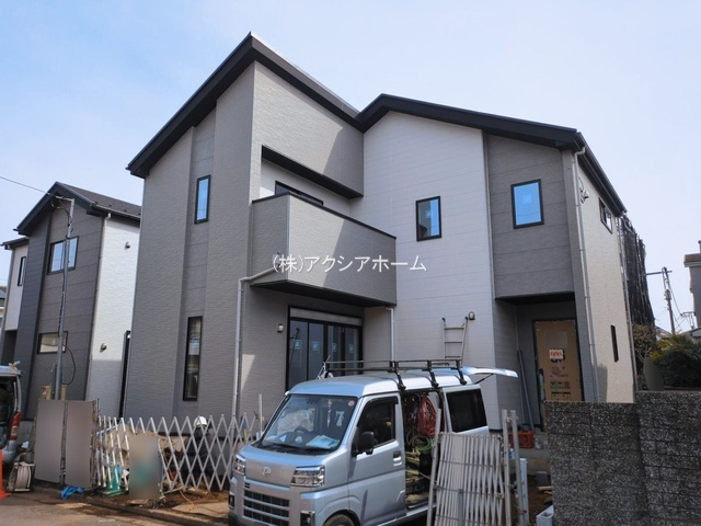 所沢市中新井3丁目・全2棟　新築一戸建　2号棟の外観|現地写真（2026年3月13日撮影）