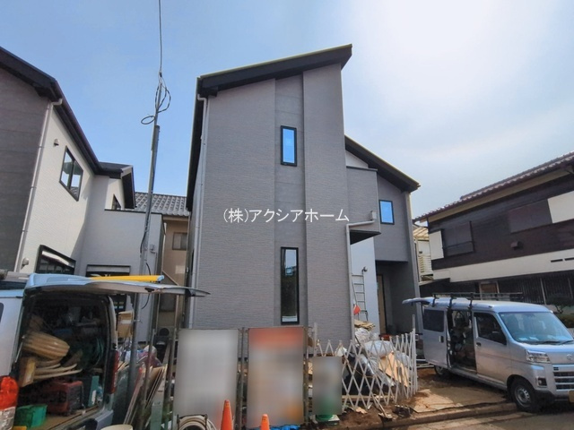 所沢市中新井3丁目・全2棟　新築一戸建　2号棟の外観|現地写真（2026年3月13日撮影）