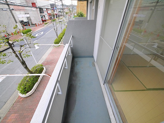 東海マンションのバルコニー
