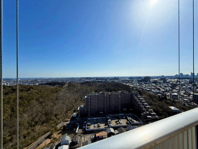 【三井不動産旧分譲タワーマンション】パークタワー台原の展望