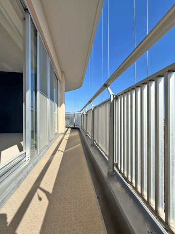 【三井不動産旧分譲タワーマンション】パークタワー台原のバルコニー