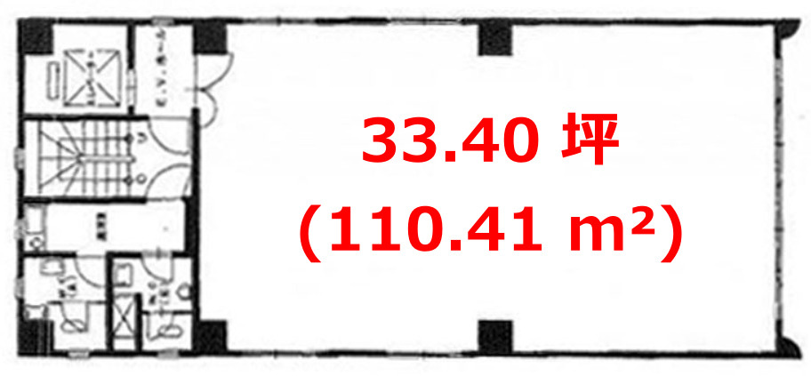 興亜第二ビル　2Fの間取り