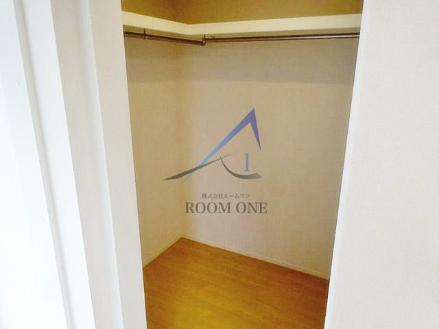 サンモールキューブの収納|ウォークインクローゼットです。