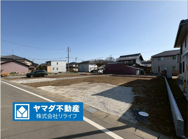 リーブルガーデン　各務原市上中屋町1丁目　全2区画分譲の外観|「現地（2026年3月2日）撮影」　
■外観写真　
■ヤマダ不動産　株式会社リライフ　