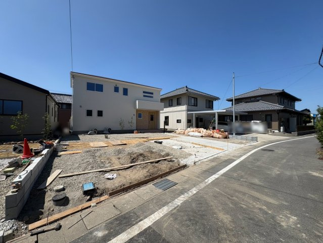 リーブルガーデン　各務原市上中屋町　全2区画分譲の外観|「現地（2026年6月27日）撮影」　
■外観写真　
■ヤマダ不動産　株式会社リライフ　