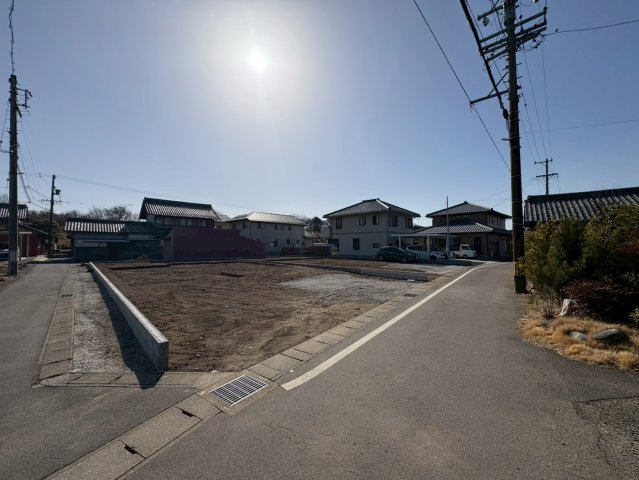 リーブルガーデン　各務原市上中屋町1丁目　全2区画分譲の外観|「現地（2026年3月2日）撮影」　
■全体写真　
■ヤマダ不動産　株式会社リライフ　