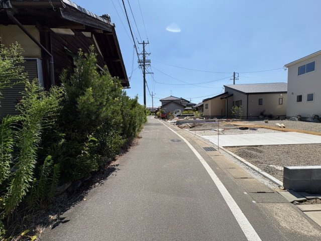 リーブルガーデン　各務原市上中屋町　全2区画分譲の外観|「現地（2026年6月27日）撮影」　
■全体写真　
■ヤマダ不動産　株式会社リライフ　