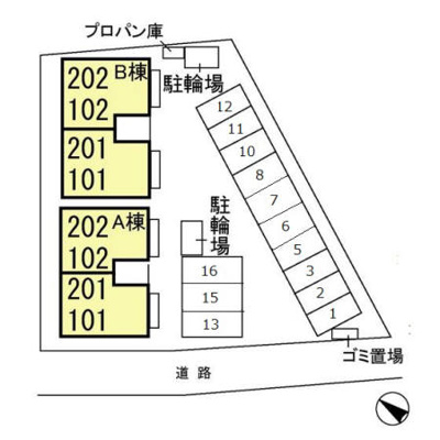 【区画図】 | ヴァレッタ Ｂ