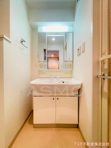 【洗面所】 | D-RestNakanoshima | 同マンション別部屋参考写真