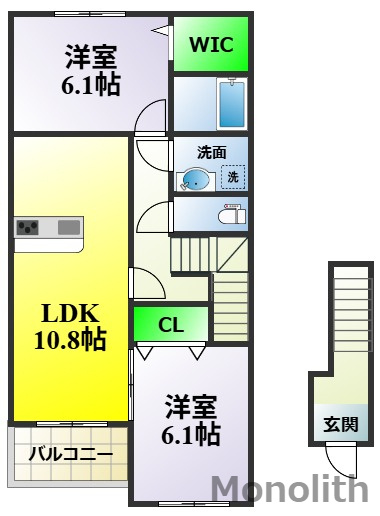 ティラミス河原の間取り