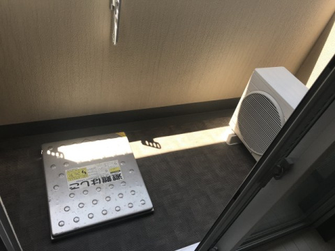 グラントゥルース　門前仲町のバルコニー