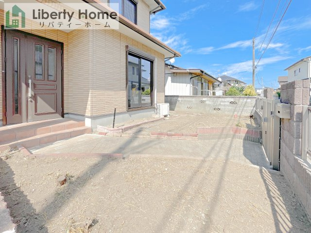 日立市東大沼町2丁目　中古戸建の庭