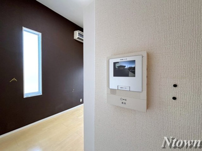 【セキュリティ】 | プリメーラ中村公園 | モニター付きインターホンです。